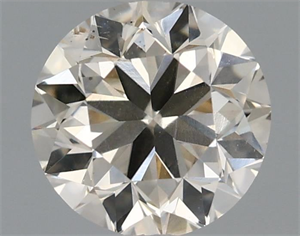 Picture of Natural Diamond 0.91 Carats, Round with Very Good Cut, L Color, SI1 Clarity and Certified by IGI