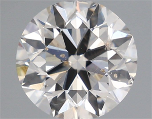 Picture of Natural Diamond 0.91 Carats, Round with Excellent Cut, J Color, SI2 Clarity and Certified by IGI