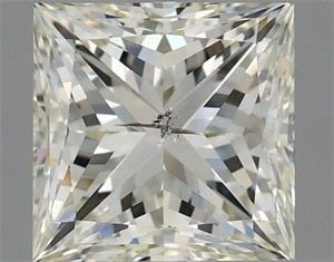 Foto Diamante Natural 1.50 quilates, Princesa , Color K, claridad SI2 y certificado IGI de