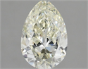 Natural Diamond 1.86 Carats, Pear with  Cut, K Color, VS2 Clarity and Certified by IGI