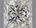 Natural Diamond 1.50 Carats, Princess with  Cut, I Color, SI2 Clarity and Certified by IGI