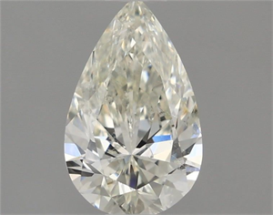 Picture of Natural Diamond 0.90 Carats, Pear with  Cut, I Color, SI1 Clarity and Certified by IGI