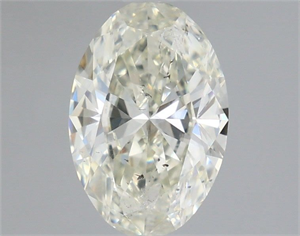 Foto Diamante Natural 1.01 quilates, Ovalado , Color J, claridad SI2 y certificado IGI de