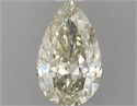 Diamante Natural 0.90 quilates, De pera , Color M, claridad SI1 y certificado IGI