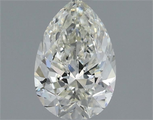 Picture of Natural Diamond 1.00 Carats, Pear with  Cut, I Color, VS2 Clarity and Certified by IGI