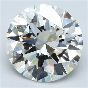 Foto Diamante Natural 3.02 quilates, Redondo , Color J, claridad VS1 y certificado GIA de