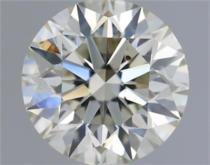 Picture of Natural Diamond 1.13 Carats, Round with Excellent Cut, K Color, SI1 Clarity and Certified by IGI