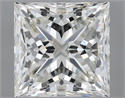Natural Diamond 1.50 Carats, Princess with  Cut, I Color, VVS1 Clarity and Certified by IGI