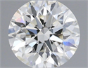 Natural Diamond 0.40 Carats, Round with Excellent Cut, K Color, I1 Clarity and Certified by GIA