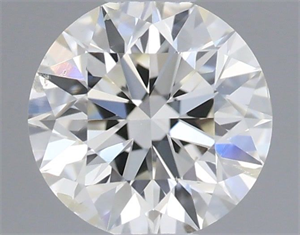 Picture of Natural Diamond 0.40 Carats, Round with Excellent Cut, K Color, I1 Clarity and Certified by GIA