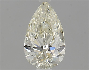 Picture of Natural Diamond 0.94 Carats, Pear with  Cut, J Color, SI1 Clarity and Certified by IGI