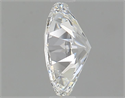 Natural Diamond 0.49 Carats, Oval with  Cut, F Color, VS2 Clarity and Certified by GIA
