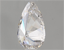 Natural Diamond 0.52 Carats, Pear with  Cut, I Color, VVS2 Clarity and Certified by GIA