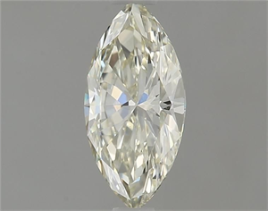 Picture of Natural Diamond 0.53 Carats, Marquise with  Cut, K Color, VVS2 Clarity and Certified by IGI