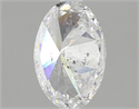 Natural Diamond 1.05 Carats, Oval with  Cut, E Color, SI2 Clarity and Certified by IGI