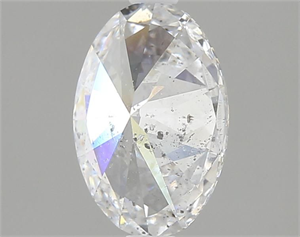 Picture of Natural Diamond 1.05 Carats, Oval with  Cut, E Color, SI2 Clarity and Certified by IGI