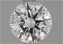 Diamante Natural 1.07 quilates, Redondo , Color D, claridad IF y certificado GIA