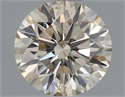 Natural Diamond 0.71 Carats, Round with Excellent Cut, L Color, I1 Clarity and Certified by IGI