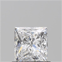 Diamante Natural 0.91 quilates, Princesa , Color D, claridad VS2 y certificado GIA