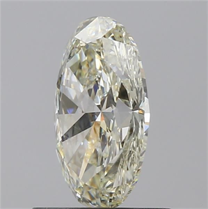 Picture of Natural Diamond 1.00 Carats, Oval with  Cut, L Color, SI1 Clarity and Certified by GIA