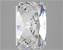 Diamante Natural 3.41 quilates, Radiante , Color F, claridad SI1 y certificado GIA