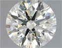 Diamante Natural 0.90 quilates, Redondo , Color K, claridad I1 y certificado IGI