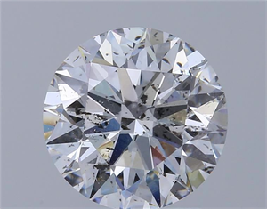 Foto Diamante Natural 2.14 quilates, Redondo , Color E, claridad I1 y certificado GIA de