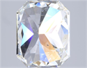 Natural Diamond 3.04 Carats, Radiant with  Cut, I Color, SI1 Clarity and Certified by GIA