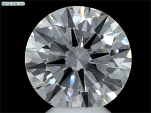 Picture of Natural Diamond 5.98 Carats, Round with Excellent Cut, E Color, VVS1 Clarity and Certified by GIA