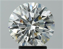 Diamante Natural 3.51 quilates, Redondo , Color J, claridad VVS2 y certificado GIA