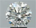 Diamante Natural 3.02 quilates, Redondo , Color J, claridad I1 y certificado GIA