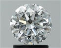 Diamante Natural 1.28 quilates, Redondo , Color G, claridad IF y certificado GIA