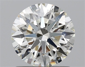 Picture of Natural Diamond 1.19 Carats, Round with Excellent Cut, L Color, IF Clarity and Certified by GIA