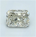 Diamante Natural 1.01 quilates, Radiante , Color L, claridad SI1 y certificado GIA