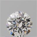 Natural Diamond 0.40 Carats, Round with Excellent Cut, G Color, I1 Clarity and Certified by GIA