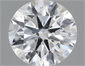 Natural Diamond 0.56 Carats, Round with Excellent Cut, H Color, SI1 Clarity and Certified by GIA