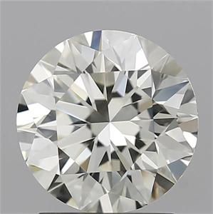 Picture of Natural Diamond 2.02 Carats, Round with Excellent Cut, K Color, VVS1 Clarity and Certified by GIA