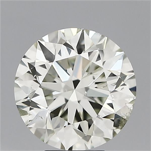 Foto Diamante Natural 5.03 quilates, Redondo , Color J, claridad SI2 y certificado IGI de
