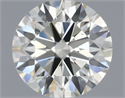 Natural Diamond 0.85 Carats, Round with Excellent Cut, K Color, VS2 Clarity and Certified by IGI
