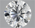 Diamante Natural 4.04 quilates, Redondo , Color D, claridad VS1 y certificado GIA