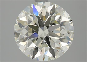 Foto Diamante Natural 2.79 quilates, Redondo , Color L, claridad IF y certificado GIA de