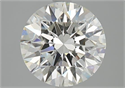Diamante Natural 2.53 quilates, Redondo , Color I, claridad VVS2 y certificado GIA