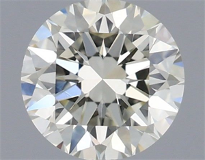 Picture of Natural Diamond 0.46 Carats, Round with Excellent Cut, L Color, VVS1 Clarity and Certified by IGI