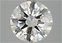 Diamante Natural 2.50 quilates, Redondo , Color J, claridad VVS2 y certificado GIA