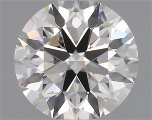 Picture of Natural Diamond 0.45 Carats, Round with Excellent Cut, I Color, VS2 Clarity and Certified by IGI
