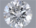 Natural Diamond 0.42 Carats, Round with Excellent Cut, E Color, SI2 Clarity and Certified by IGI