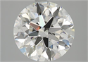 Natural Diamond 3.41 Carats, Round with Excellent Cut, I Color, VVS2 Clarity and Certified by GIA