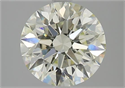 Diamante Natural 2.33 quilates, Redondo , Color L, claridad IF y certificado GIA