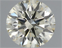 Natural Diamond 0.70 Carats, Round with Excellent Cut, M Color, VS2 Clarity and Certified by IGI
