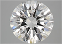Natural Diamond 3.59 Carats, Round with Excellent Cut, F Color, VS1 Clarity and Certified by GIA